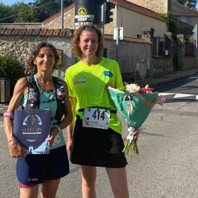 Sabine et Emilie, 1ère et 3ème de la Tremblaysienne